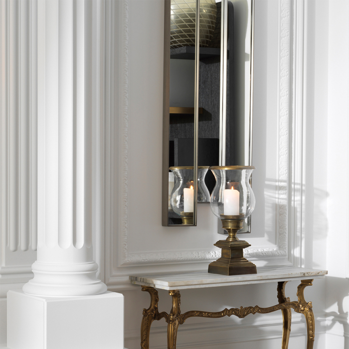 Oglinda Novella finisaj din otel periat |W. 47.5 | D. 5 | H. 194 cm  [2]