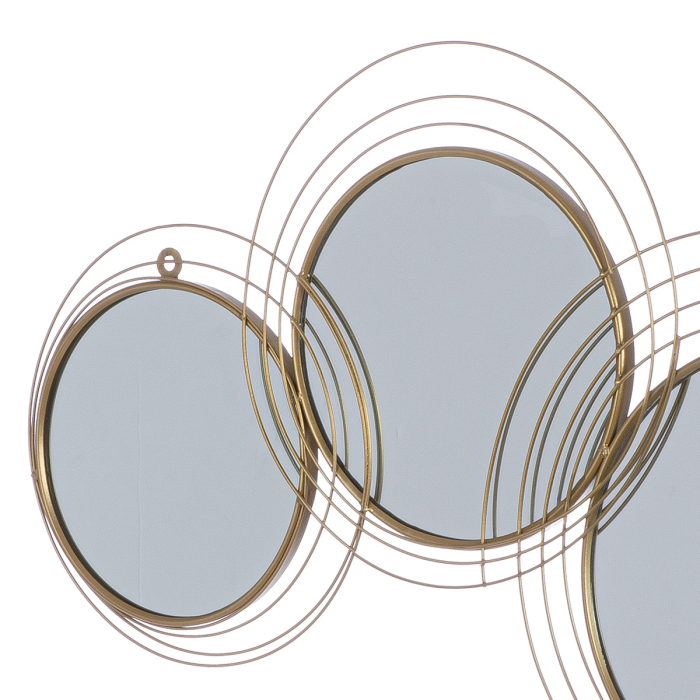 Oglinda, „Quadro”, Sticla, aurie, PU 2, L. 2 cm, l. 88 cm, H 40 cm [2]