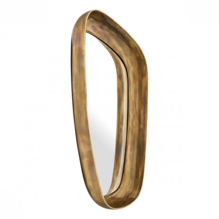 Oglindă, Sandals S, finisaj din alamă cu aspect vintage, Dims: W. 43 | D. 10.5 | H. 79 (CM) [4]