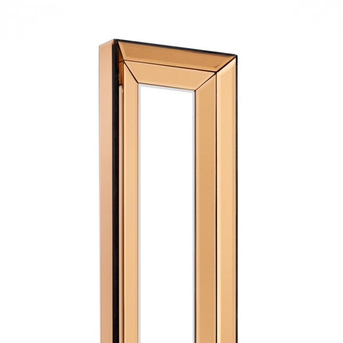 Oglindă, Slim chihlimbar, L. 205 | l. 25 | D. 6.5 cm [3]