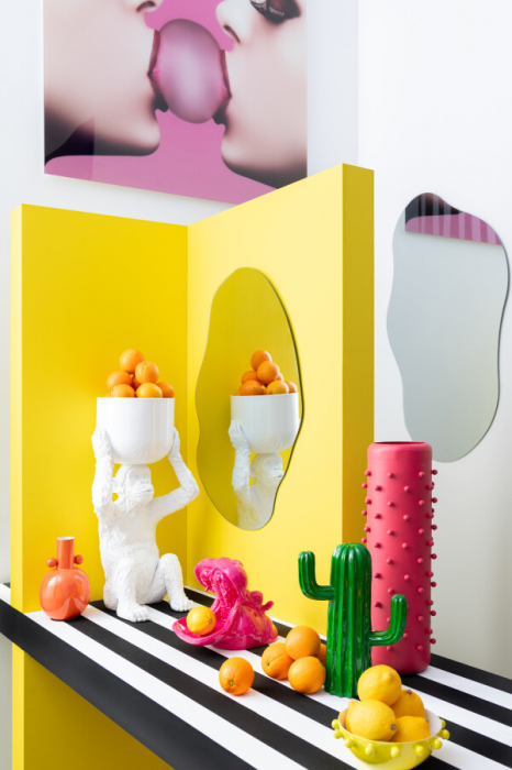 Oglinda, Sticla, Argintiu, 60x105x3.5 [2]