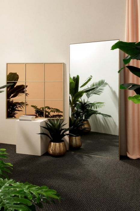 Oglinda Universe, Auriu cu Rama 80X170 [3]