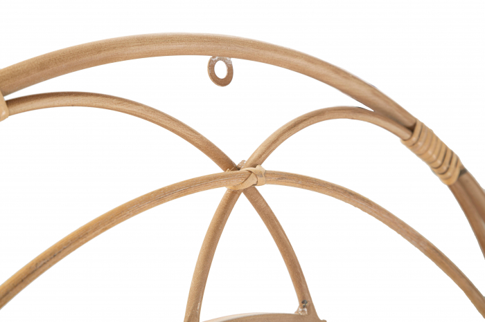 Oglinda VALENCIA, Maro, Oglinda/Lemn/Fier, 60x60x3 cm [2]