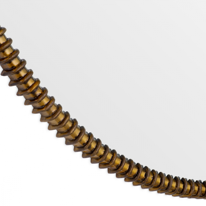 Oglindă, Vezzola, finisaj din alamă cu aspect vintage, Dims: Ø 124 | D. 4.5  (CM) [4]