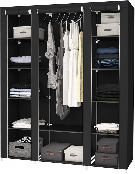 Organizator pliabil haine si accesorii, SONGMICS, 150*45*180cm [2]