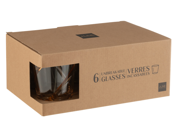 Pahar, LINES MIX, 6 PCS [3]