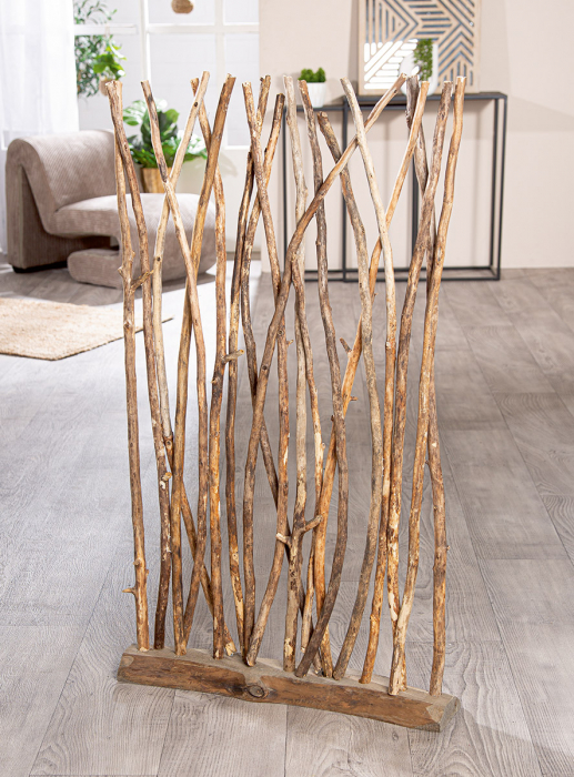 Paravan, Spazio, Lemn, ecru, PU 1, L. 12 cm, L. 60 cm, H. 105 cm [3]