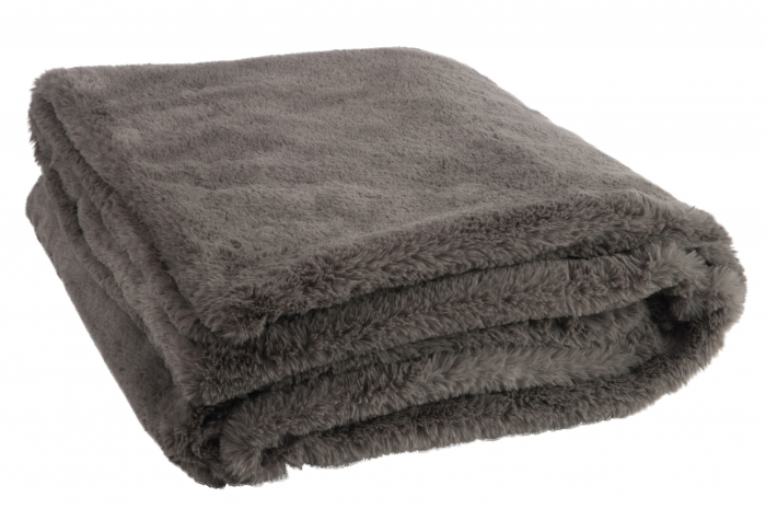 Patura Cutie, Plush, Gri, 130x180x4 cm [2]