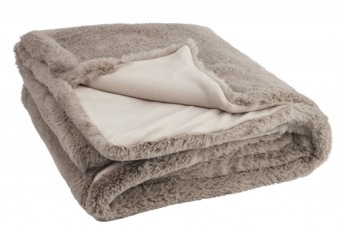 Patura Cutie, Fibre textile, Gri, 180x130x4 cm [3]