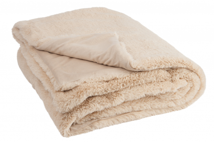 Patura Cutie, Fibre textile, Maro, 180x130x3 cm [3]