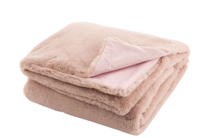 Patura Cutie, Fibre textile, Roz, 180x130x0.5 cm [2]