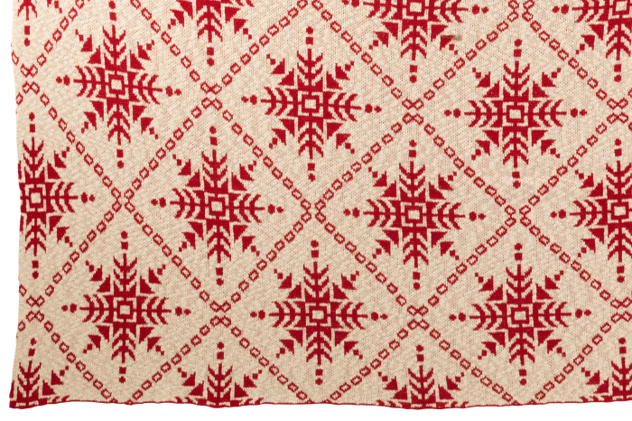 Patura fulgi de zapada din bumbac, alb [4]