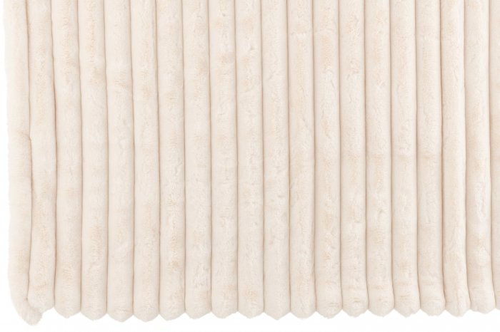 Patura mare, velur poliester, alb [3]