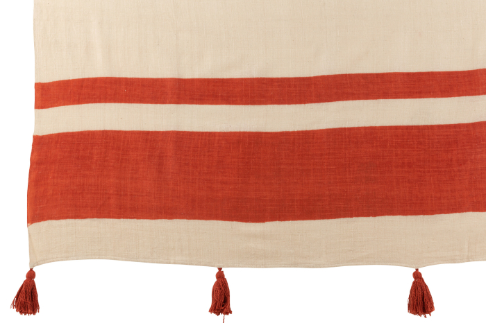 Patura plaid, Textil, Portocaliu, 185x135x2 [2]