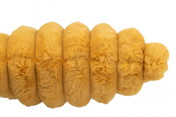 Pernă mare, velur poliester, ocru [2]