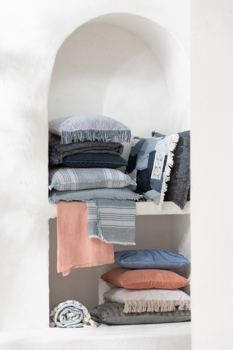 Perna, Textil, Albastru, 47x45x14 [4]