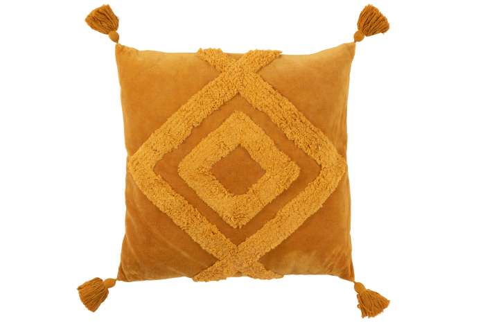 Perna, Textil, Ocru, 45x45x10 [2]