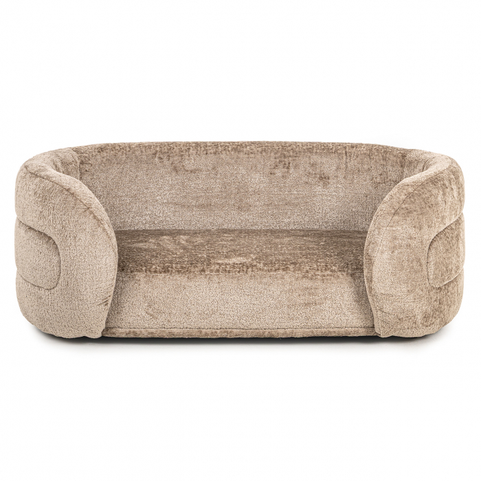Pat pentru animale de companie Bingo (Bergen 104 taupe chenille), Dims: 35.0 x 97.0 x 56.0 cm [4]