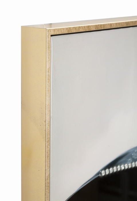 Pictura pe pânza lacuita auriu cu Rama, -a- 62x4x92 cm [3]