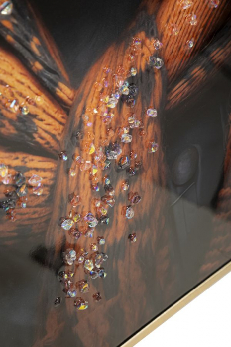 Pictură pe pânză lăcuită, BULLY -a- ramă inclusă 42,5x2,8x82,5 cm [5]