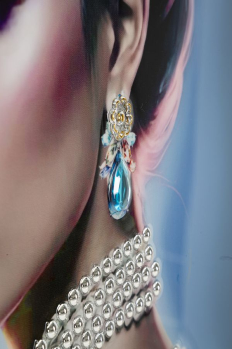 Pictura pe pânza lacuita Isabel cu Rama, -b- cm 72x4x102 [5]