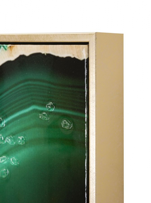 Pictură pe pânză lăcuită, SMERALDY -b- ramă inclusă 82x4x62 cm [4]