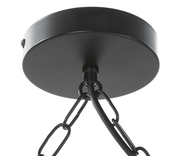 Plafoniera Bambus/Frânghie, Cm 80X15X120 [7]