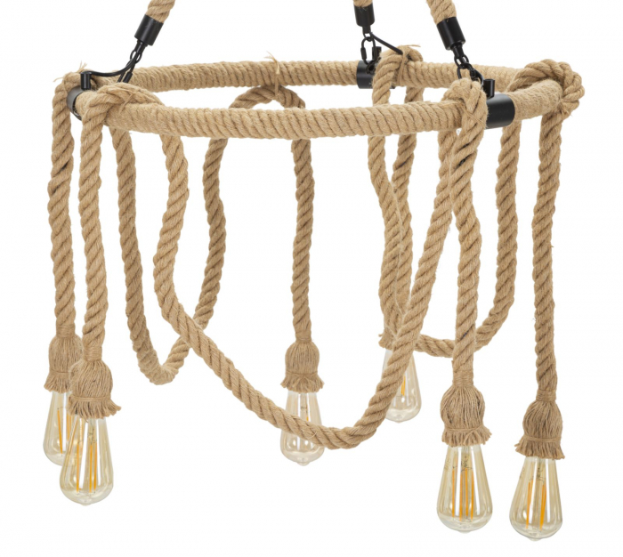 Plafoniera Rope Cercle, Cm Ø 64X90 [2]