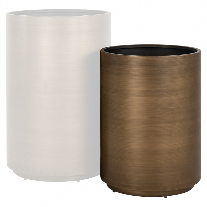 Jardiniera Dira 45Ø (aur periat), Dims: 61.0 x 45.0 x 45.0 cm [4]