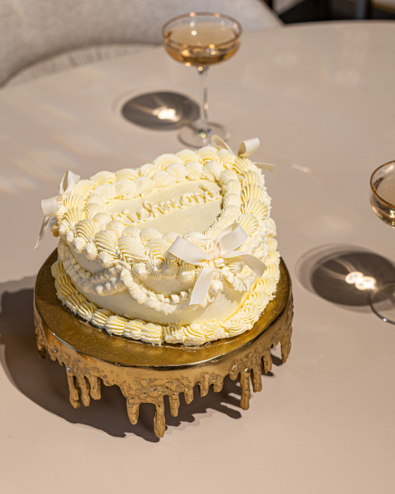 Platou pentru prajituri Carmona (Auriu) [7]