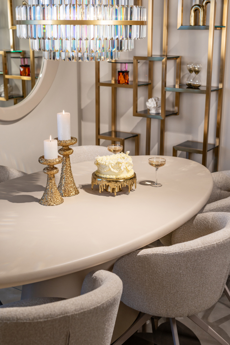 Platou pentru prajituri Carmona (Auriu) [8]