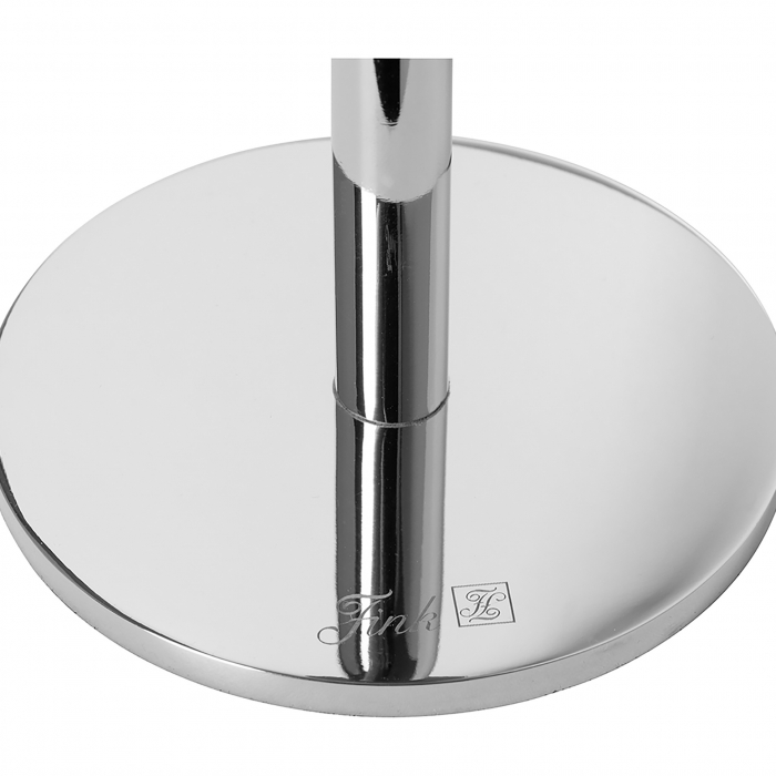 PORTERO, Candelabru, Stejar, lucios, maro, argintiu, H 36 cm, D 9 cm [4]