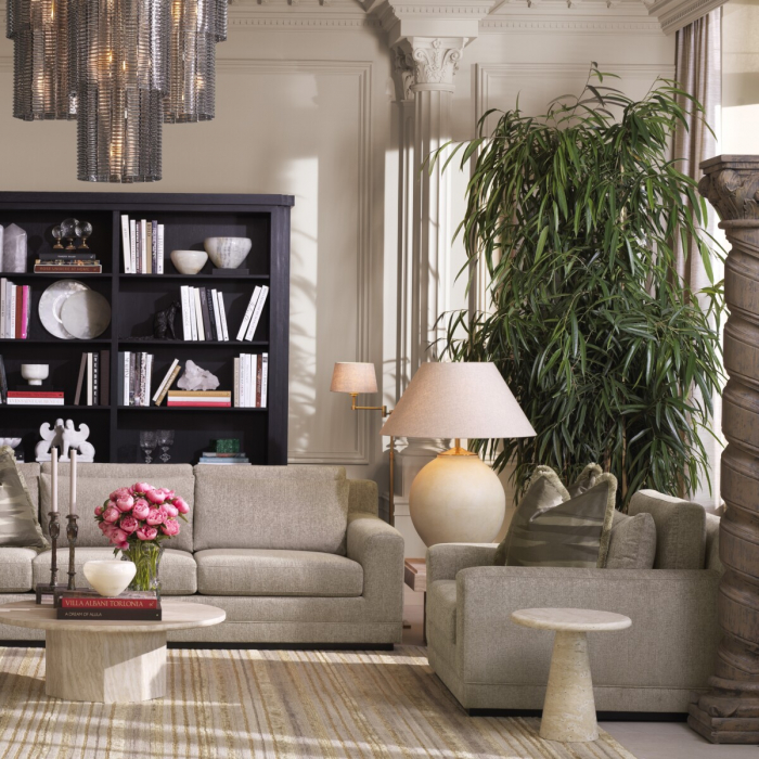 Postament Veneto finisaj antic, Dims: W. 35 | D. 35 | H. 220 (CM) [2]