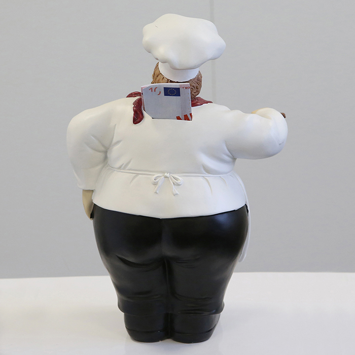 Pusculita Luigi the cook, rasina, multicolor, 31 cm [2]