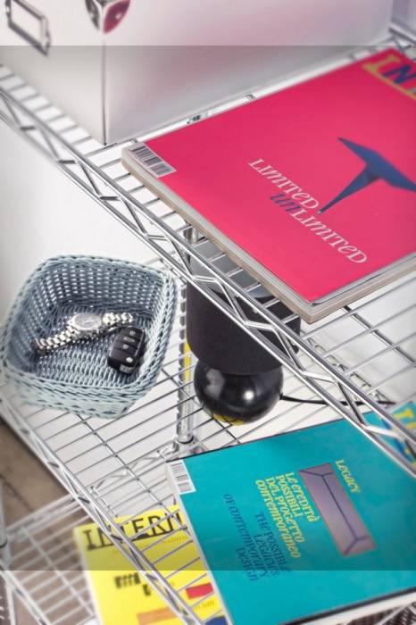 Raft Chrome Lux, Metal , Gri, 75x35x92 cm [3]