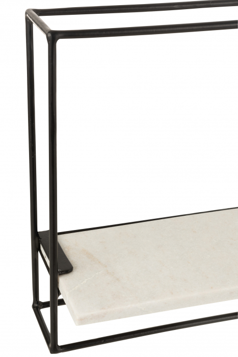 Etajera , Metal/Fier, Alb, 15.5x35x35 cm [5]