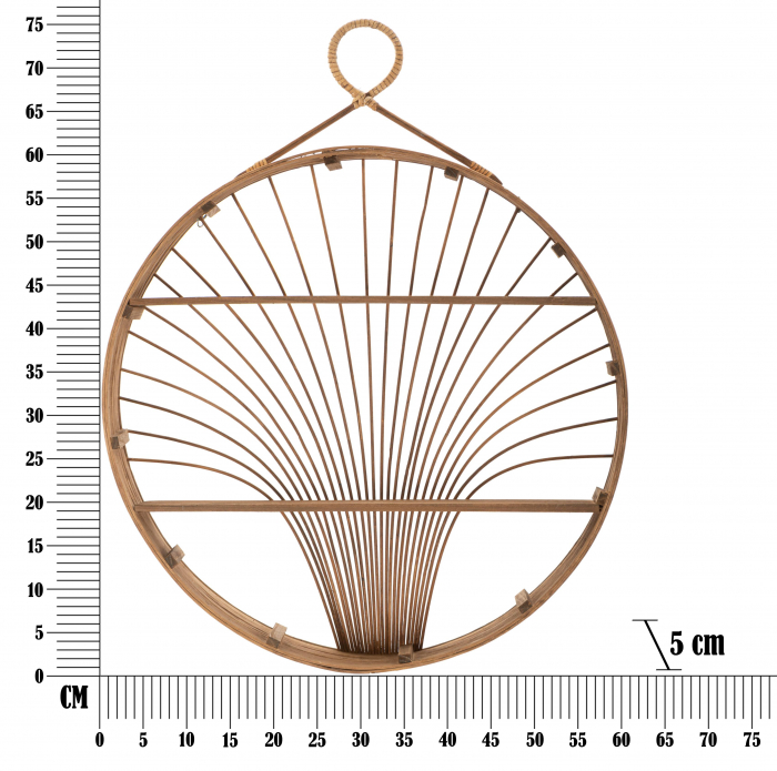 Raft FUJI, Maro, Lemn, 76x60.5x10.5 cm [6]