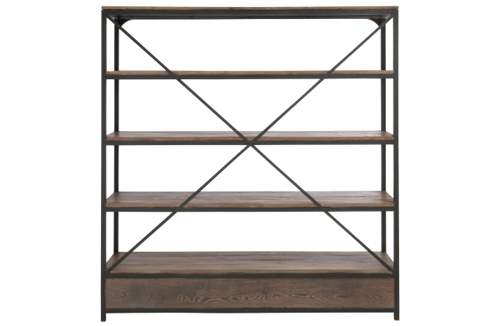 Raft, Lemn, Alb, 180x45.5x190 cm [5]