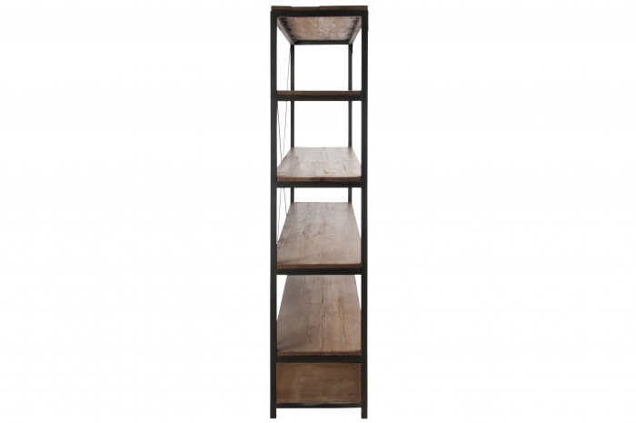 Raft, Lemn, Alb, 180x45.5x190 cm [4]