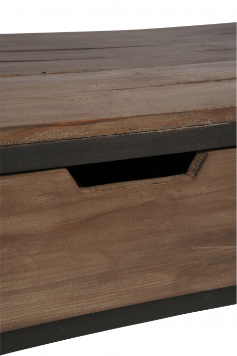 Raft, Lemn, Alb, 180x45.5x190 cm [7]