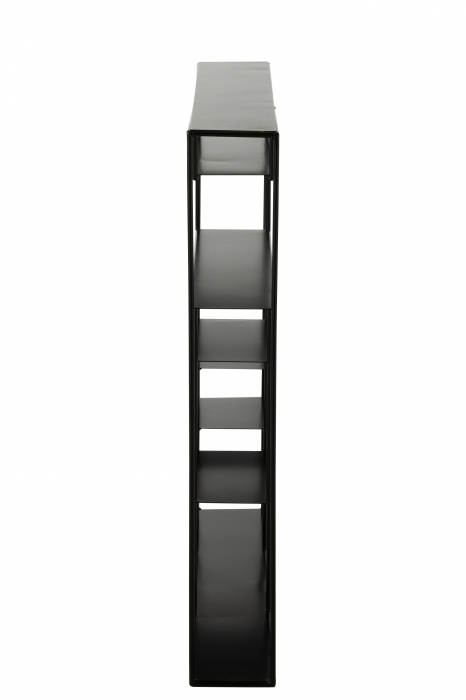 Raft Maranta, Metal, Negru, 80x11.5x80 [4]