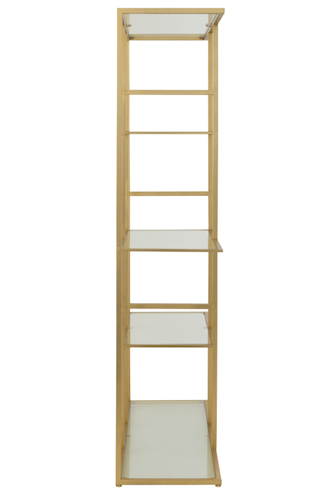 Raft metal/sticla auriu [3]