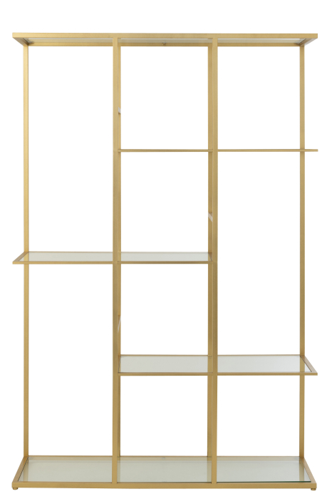 Raft metal/sticla auriu [2]