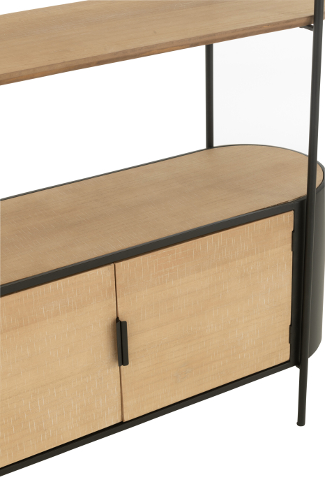 Raft metal, Uvy, natur/negru [7]