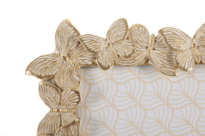 Rama, fluture aurie cm 27,5x2,6x32,5 (dimensiune interna cm 20x25) [3]