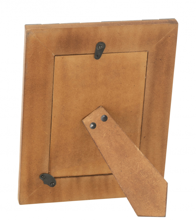 Rama foto Geometric, Lemn, Multicolor, 15x16.5x20 cm [3]