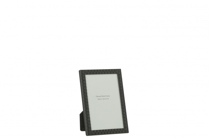 Rama foto Hammered, Metal, Negru, 11x1.5x16 cm [3]