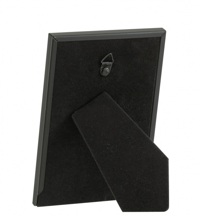 Rama foto Hammered, Metal, Negru, 11x1.5x16 cm [2]