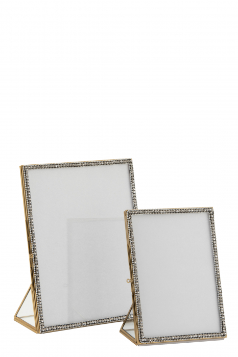 Rama foto Jewel, Metal, Auriu, 20x8x25.5 cm [5]