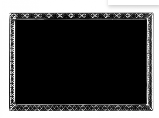 Rama foto Kayla, Sticla/Placat cu argint/Zinc, Argintiu, 25x20x1.40x20.20 cm [3]